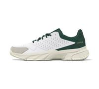 adidas Unisex Zapatilla Courtjam Control 3 Premium Tennis, Core White/Core White/Collegiate Green, 44