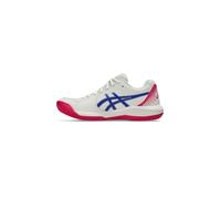 Zapatillas de tenis asics gel-dedicate 8 mujer beige/azul cobalto 36