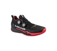 Head Zapatillas de tenis Endure Pro Boa Clay Hombre Negro/Rojo 273016