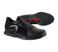 Head Sprint Pro 3.5 Clay Men, Zapatos de Tenis Hombres, Black/Red, 45