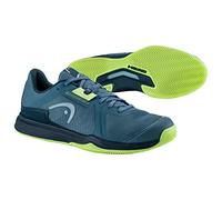 Zapatillas de tenis HEAD Sprint Team 3.5 Clay, Azul/verde claro, Hombre