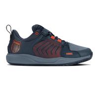 K-Swiss Ultrashot, Tenis Shoe Hombre, Windward Blue Orion Blue Scarlet Ibis, 41.5 EU
