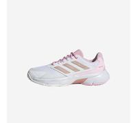Zapatillas de tenis mujer Multipista - Adidas Courtjam Control 3 blanco rosa 38