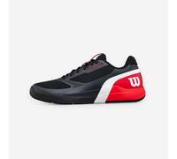 Zapatillas de tenis multipista hombre, Rush Pro 5 negro rojo blanco 45 1/3