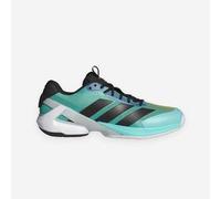 adidas Adizero Ubersonic 5 Tennis Shoes Flash Aqua/Core Black/Lucid Orange Zapatillas de tenis para hombre EUR 43 1/3