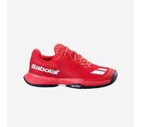 Zapatillas de tenis multipista niño, Jet Mach 3 Jr rojo 35