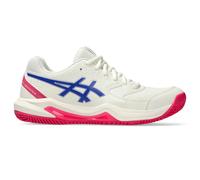 ASICS Gel-Dedicate 8 Clay, Sneaker Mujer, Cream Dark Cobalt, 40.5 EU