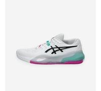 Zapatillas de tenis tierra batida hombre - Gel Resolution X blanco negro rosa 44