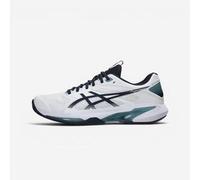 Zapatillas de tenis tierra batida hombre, Solution Speed FF 4 blanco verde 44