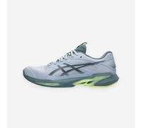 Zapatillas de tenis tierra batida hombre, Solution Speed FF 4 gris amarillo 41,5