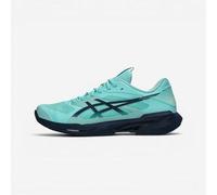Zapatillas de tenis tierra batida hombre, Solution Speed FF 4 verde azul 41,5