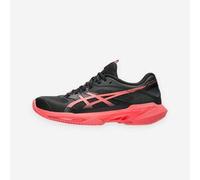 Zapatillas de tenis tierra batida mujer, Solution Speed FF 4 negro rosa 40,5