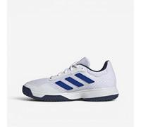 Zapatillas de tenis versátil multipista niño, Gamespec Jr blanco azul 36