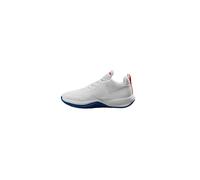 Wilson Tenis Rush Pro Lite para Hombre, Blanco/Deja VU Azul/Rojo Wilson, 9