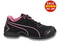 Puma 644110.36 Fuse TC Pink Zapatos de Seguridad para Mujer Low S1P ESD SRC Talla 36
