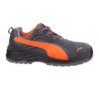 Puma Seguridad Omni Flash Bajo Protector Trabajo Zapatillas Hombre Naranja