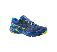 Zapatillas de Trail Running Marca LA Sportiva Modelo Akasha II Storm Blue/Lime Punch
