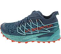 Zapatillas de Trail Running Marca LA Sportiva Modelo Mutant Woman Storm Blue/Cherry Tomato