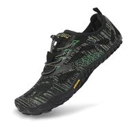 Zapatillas de Trail Running Minimalistas Barefoot Hombre Zapatillas de Deporte Exterior Interior,04 Verde,41