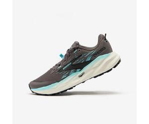 Zapatillas de trail running mujer, Brooks Cascadia 19 gris y azul 38