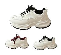 Zapatillas de trekking para mujer, transpirables, antideslizantes, cómodas y resistentes, ligeras, para gimnasio, gimnasio, gimnasio, gimnasio, senderismo, montañismo, rojo, 37 EU