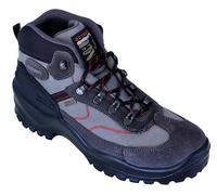 Zapatillas de Trekking, Piel Ante y Tela, Impermeables, para Grisport 10664 100% Made in Italy, gris, 37 EU