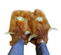 Zapatillas de Vaca Highland, Zapatillas de Vaca esponjosas, Lindas Zapatillas de Ganado escocés, cómodas Zapatillas de Animales de Dibujos Animados para Interiores