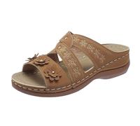 Zapatillas de verano cómodas sandalias y deslizadores con plantilla suaves zapatillas de estar por casa con pies anchos ortopédicos ligeros con cama suave para pies planos para la playa para el día a