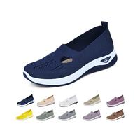 Zapatillas de verano para diabéticos, zapatillas de verano, zapatillas de verano, ligeras, transpirables, informales, cómodas, cómodas, de malla, zapatos de deporte, pies anchos, ortopédicas, para