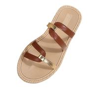 Zapatillas de verano para mujer, sandalias cerradas para mujer, sandalias de verano de moda hechas de material tejido para actividades cómodas en la playa y de ocio al aire libre básicas