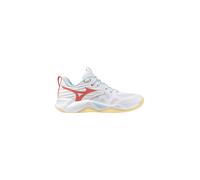 Zapatillas de voleibol mizuno wave momentum pro mujer blanco/azul 40.5
