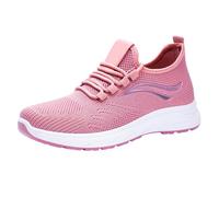 Zapatillas Deporte Mujer,Zapatillas Mujer,Deportivas Sin Cordones Malla Transpirable Slip-On Non Slip Ligero Zapatos para Pasear Caminar Correr Andar