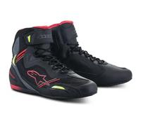 zapatillas deportivas alpinestars faster 3 rideknit - negro / rojo / amarillo N 47