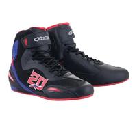 Alpinestars FQ20 Faster-3 Rideknit, zapatos 9 US male Negro/Rojo Claro/Azul