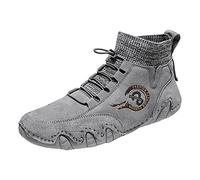 Zapatillas Deportivas Altas Hombre Casual Transpirable Ligero Running Zapatillas Correr Ocio Walking Zapatillas Zapatillas De Fitness Zapatos De Trabajo Zapatos Para Caminar Zapatos, gris, 41 EU
