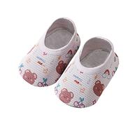 Zapatillas Deportivas Antideslizantes para Bebé con Malla Transpirable Calcetines Inferiores Primavera Verano Niño Pequeño Animados (Grey, 20.5 Toddler)