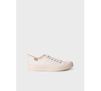 Zapatillas deportivas bajas de mujer en tejido reciclado | GILDA-RB 37 CRUDO