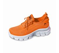 Zapatillas Deportivas Casuales para Mujer con diseño de Cordones para Comodidad y Estilo Diarios, Gruesa, versátiles para Primavera y Verano. sin Marcas visibles