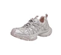 Zapatillas Deportivas Casuales para Mujer con Suela Gruesa de Malla Tipo Dad Sneakers Resistentes al Desgaste Antideslizantes y Que Aumentan la Altura (Pink,36)