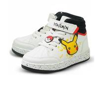Zapatillas deportivas con cordones para niños y niñas, con licencia oficial de Pokemon Pikachu, zapatillas con cordones, cómodas zapatillas de uso diario con suela de agarre, zapatillas con estampado