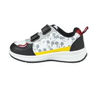 Zapatillas Deportivas Con Led Mickey Mouse Blanco, Talla Calzado 28