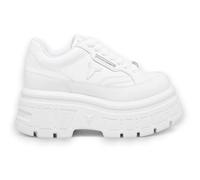 `Zapatillas Deportivas con Plataforma de Cuero Grueso Blanco para Mujer Windsorsmith - Swerve
