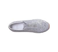 Zapatillas deportivas con purpurina para mujer, con lentejuelas, transpirables, ligeras, brillantes, metálicas, para caminar, tenis, informales, zapatos planos de cuña para bodas, fiestas y bailes