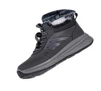 Zapatillas Deportivas de Invierno para Hombre con Aislamiento Térmico y Soporte de Antideslizante para Caminatas y Uso Diario Ligero y Transpirable (Grey, 39) #88
