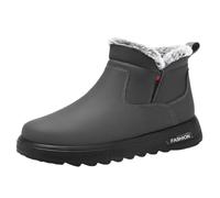 Zapatillas deportivas de invierno para hombre, exteriores, antideslizantes, para senderismo, soporte de arco del pie, zapatos ortopédicos, planos, unisex, botas de nieve, orientadas a la ergonomía
