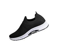 Zapatillas deportivas de malla para hombre, para el tiempo libre, zapatillas de correr, transpirables, suaves, cómodas, para exteriores, modernas, de trekking, versátiles, monocolor, para fitness