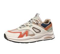 Zapatillas deportivas de malla para hombre, zapatillas con cordones, zapatillas de calle, zapatos de caminar, transpirables, antideslizantes, informales, cómodos, zapatos de trabajo, deportes al aire