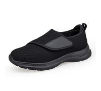 Zapatillas deportivas de malla suave para hombre, ligeras, transpirables, cómodas, para caminar, de alto rebote, con lengüetas profundas, para bádminton, gimnasio, tenis, atléticas, D7, 38 2/3 EU