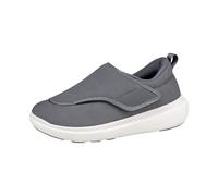 Zapatillas deportivas de malla suave para hombre, ligeras, transpirables, cómodas, para caminar, de alto rebote, con lengüetas profundas, para bádminton, gimnasio, tenis, atléticas, Grey2, 39 2/3 EU