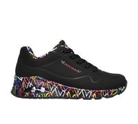 Skechers Uno Loving Love, Zapatillas Mujer, Negro, 37 EU